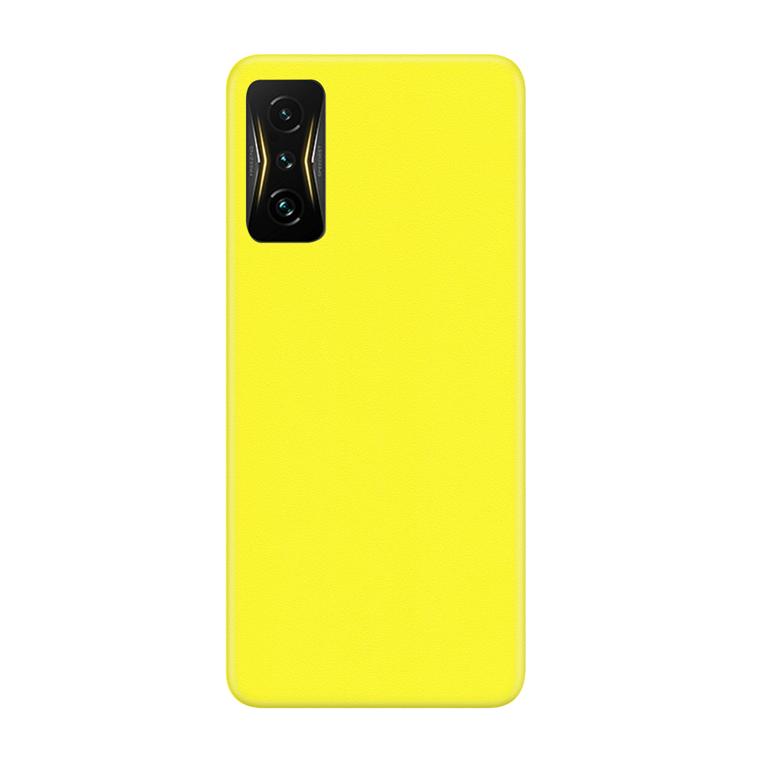 Gloss Yellow Skin for Poco 4 GT