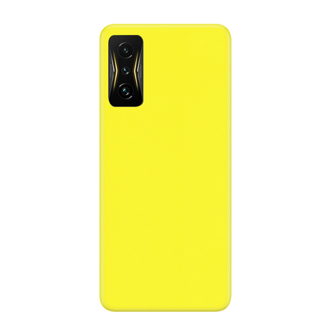 Gloss Yellow Skin for Poco 4 GT