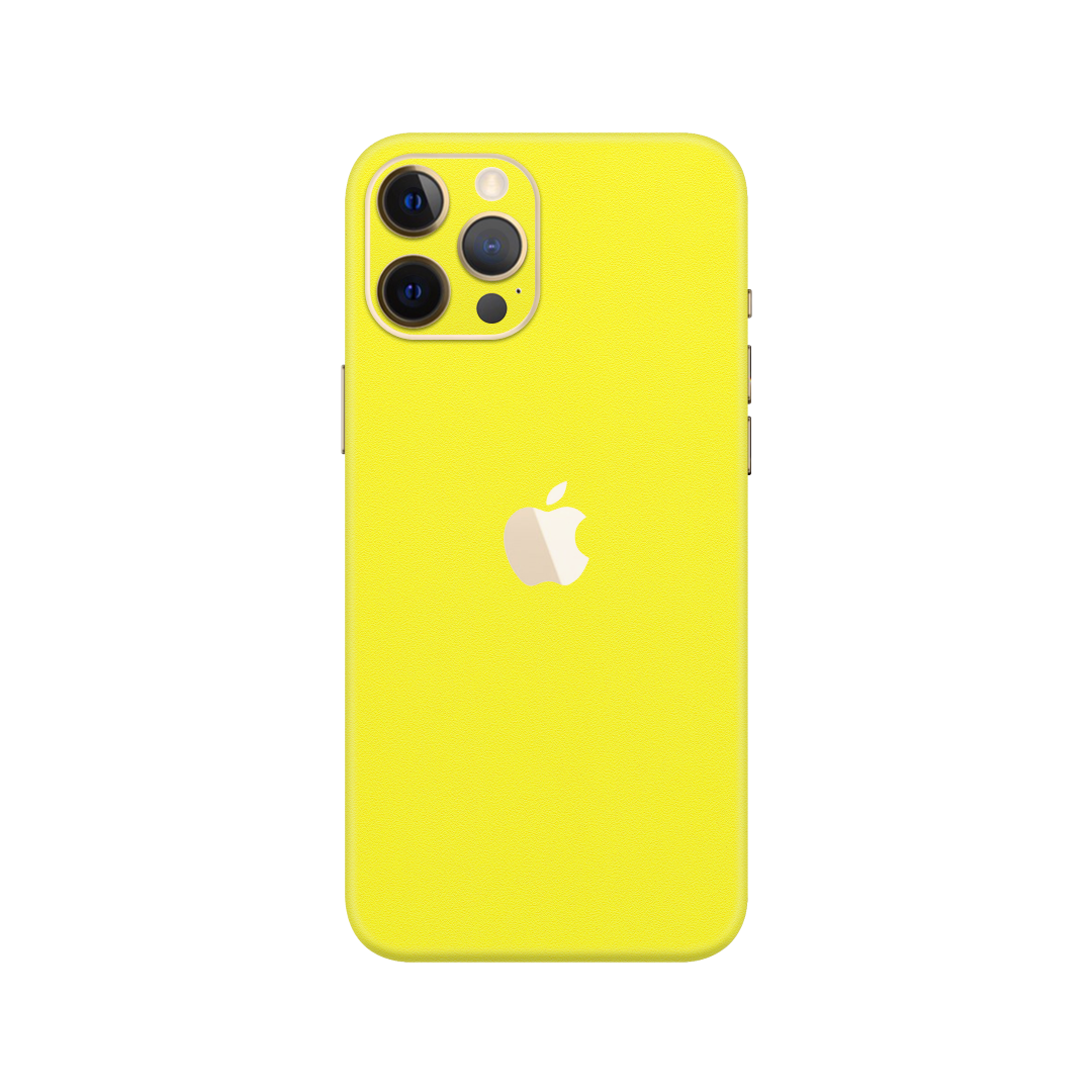 Gloss Yellow Skin for iPhone 12 Pro Max