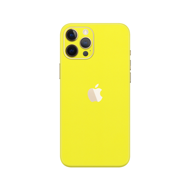 Gloss Yellow Skin for iPhone 12 Pro Max