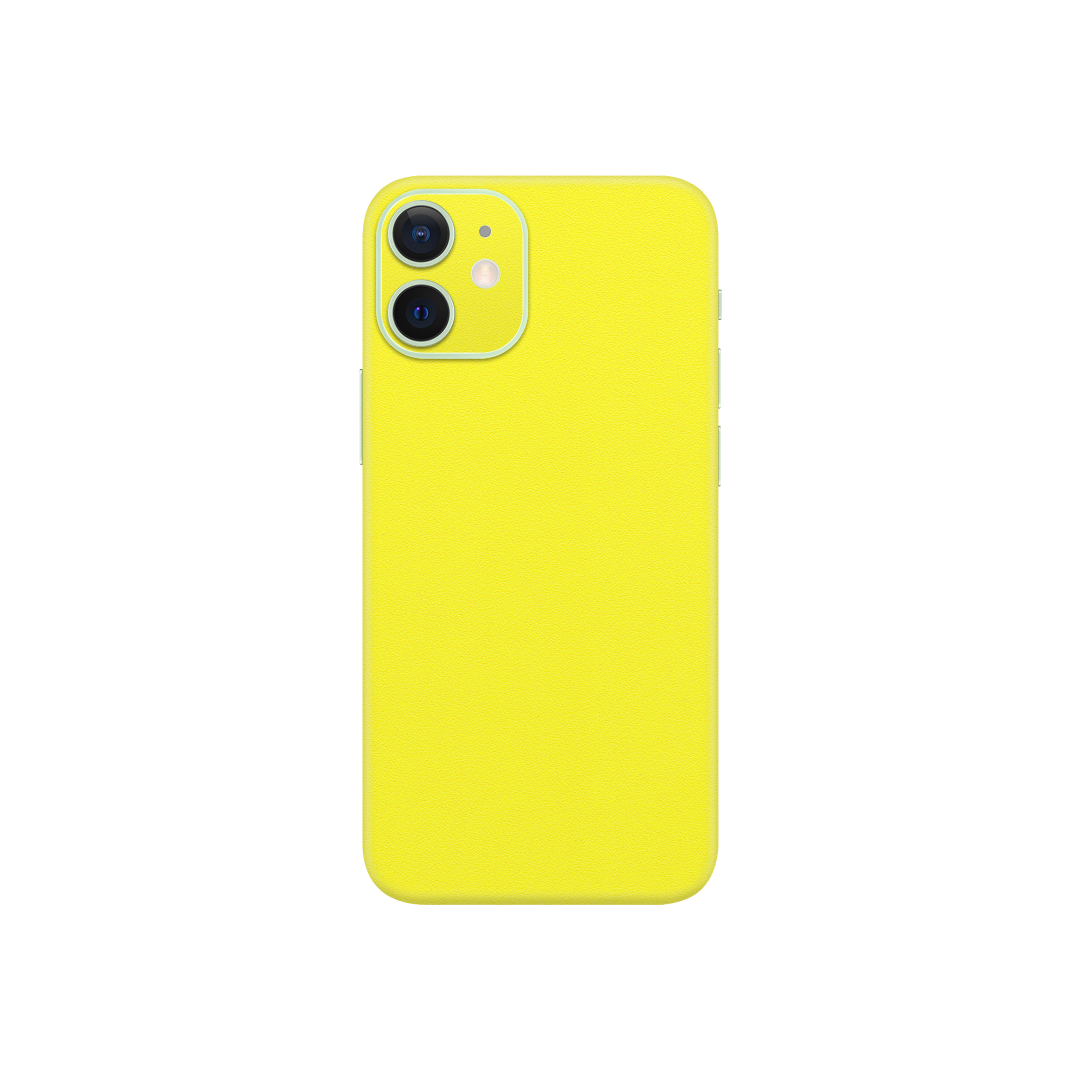 Gloss Yellow Skin for iPhone 12 Mini