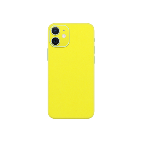 Gloss Yellow Skin for iPhone 12 Mini