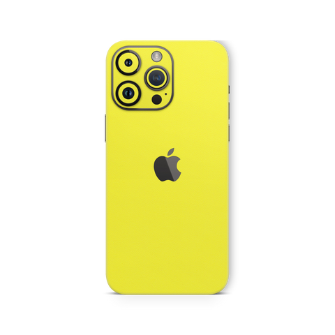 Gloss Yellow Skin for Iphone 15 Pro Max