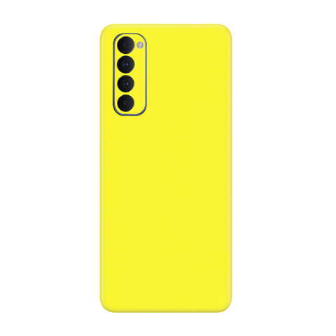 Gloss Yellow Skin for Oppo Reno 4 Pro