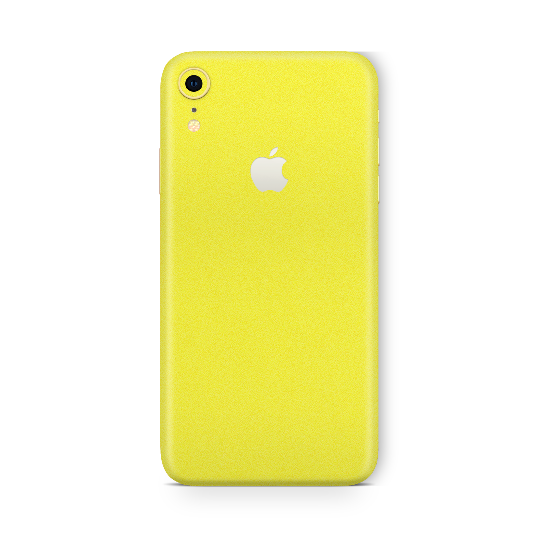 Gloss Yellow Skin for iPhone XR