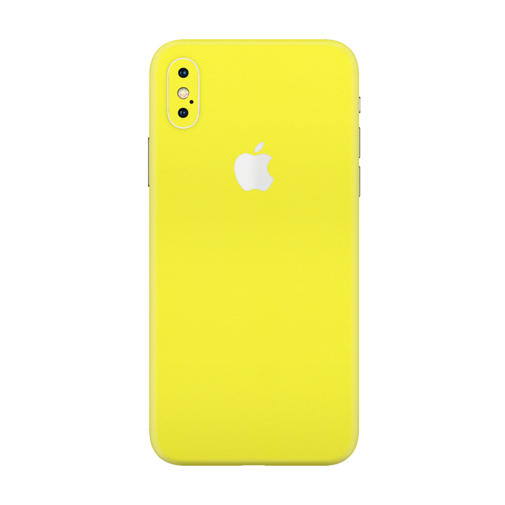 Gloss Yellow Skin for iPhone XS