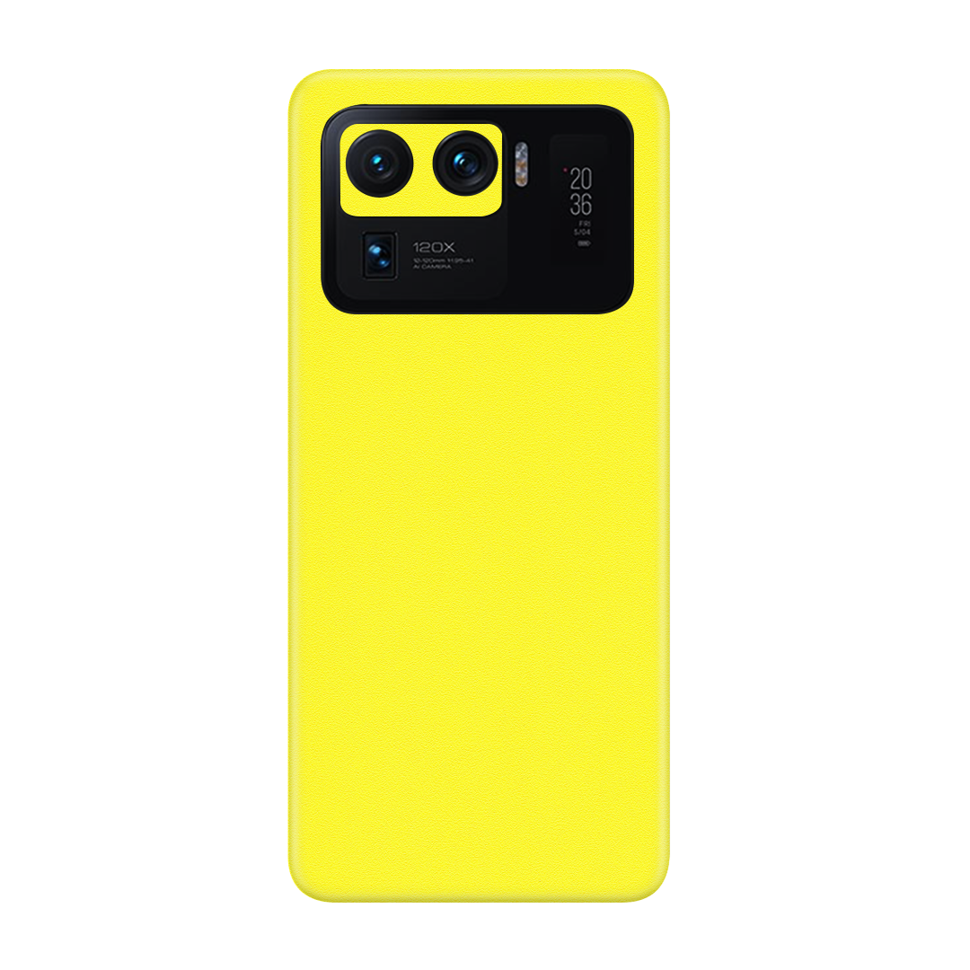 Gloss Yellow Skin for MI 11 Ultra 5G