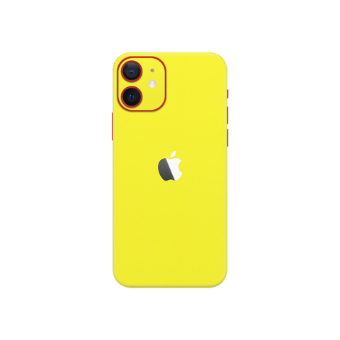 Gloss Yellow Skin for iPhone 12