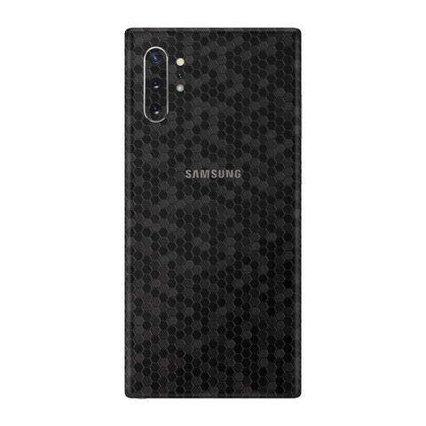 Honeycomb Black Skin for Samsung Note 10 Plus