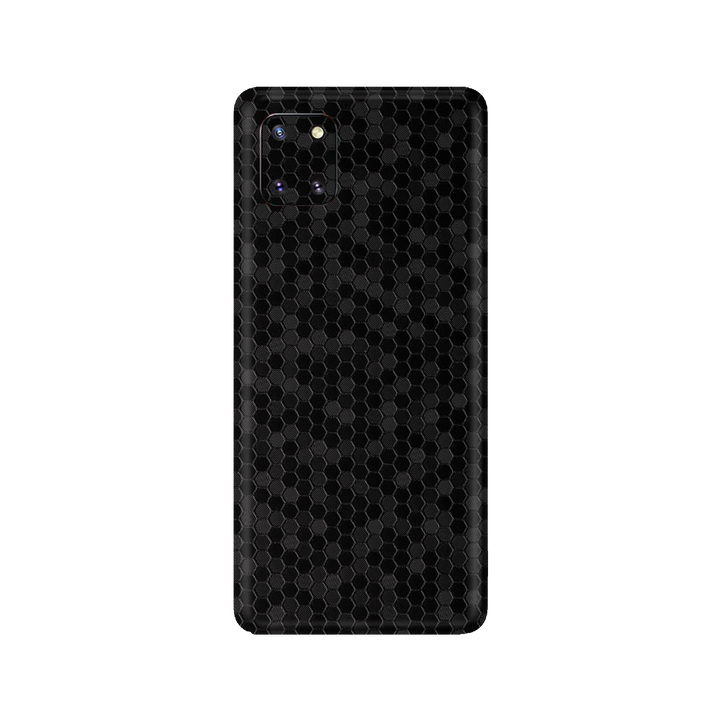 Honeycomb Black Skin for Samsung Note 10 Lite