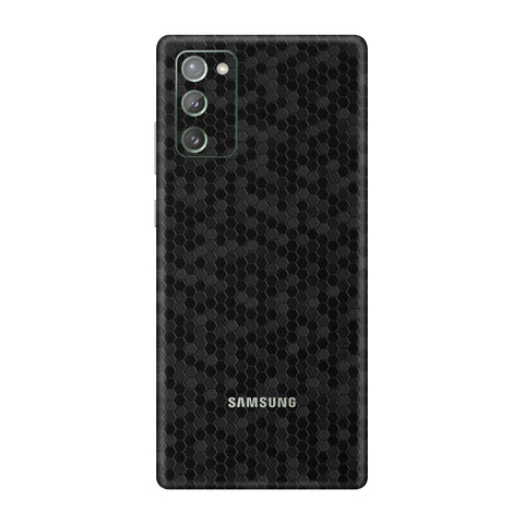 Honeycomb Black Skin for Samsung Note 20
