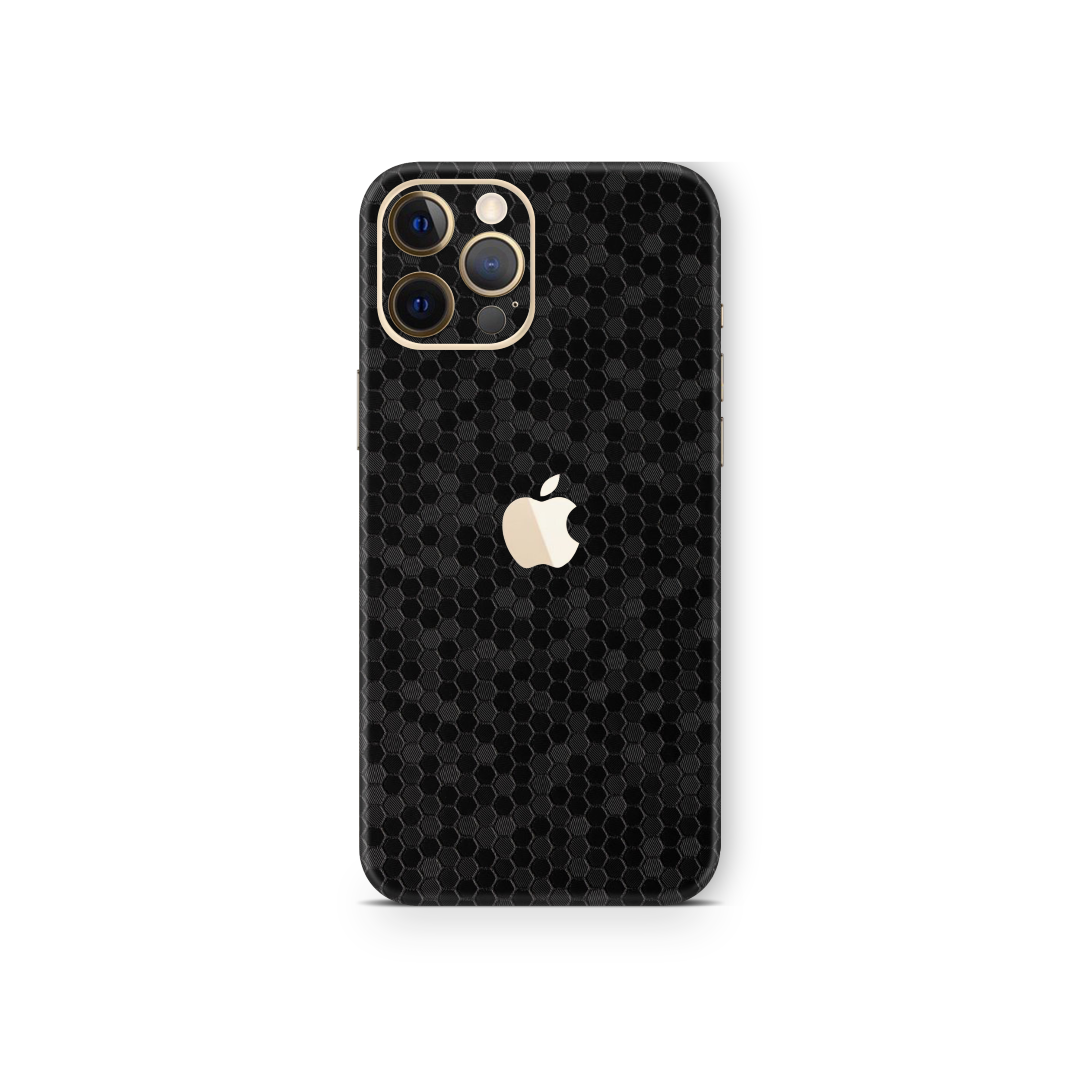 Honeycomb Black Skin for iPhone 12 Pro