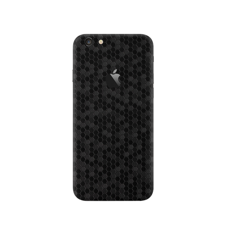 Honeycomb Black Skin for iPhone 6/6s Plus