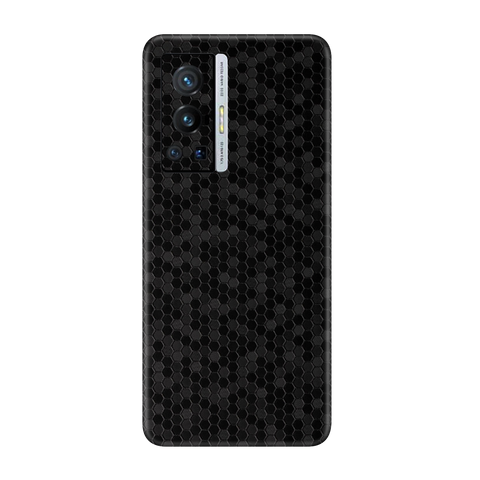 Honeycomb Black Skin for Vivo X70 Pro