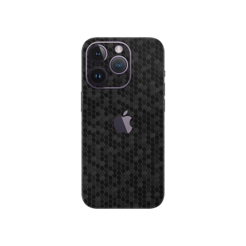 Honeycomb Black Skin for IPhone 14 Pro