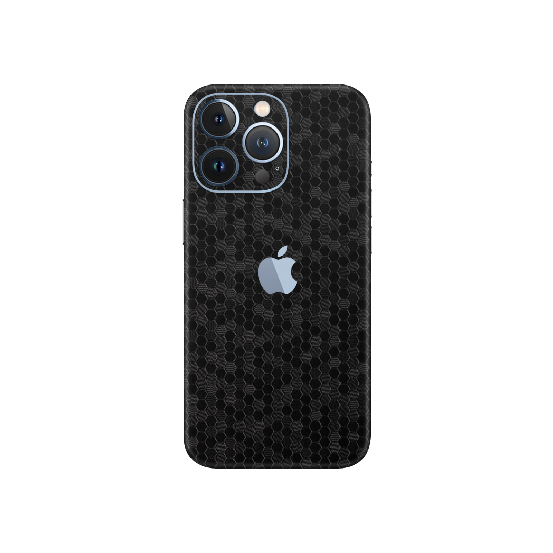 Honeycomb Black Skin for iPhone 13 Pro