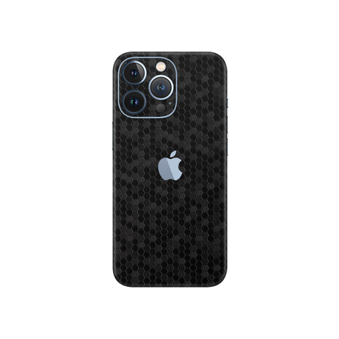 Honeycomb Black Skin for iPhone 13 Pro