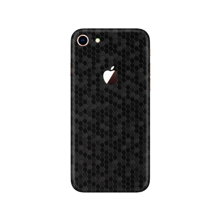 Honeycomb Black Skin for iPhone SE 2020