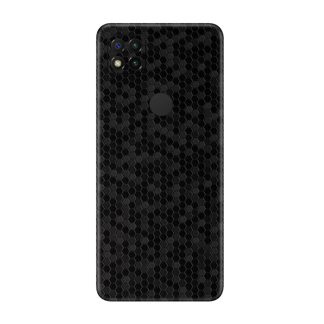 Honeycomb Black Skin for Redmi 9c