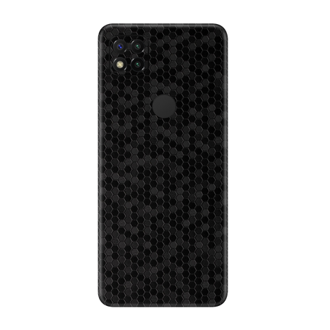 Honeycomb Black Skin for Redmi 9c