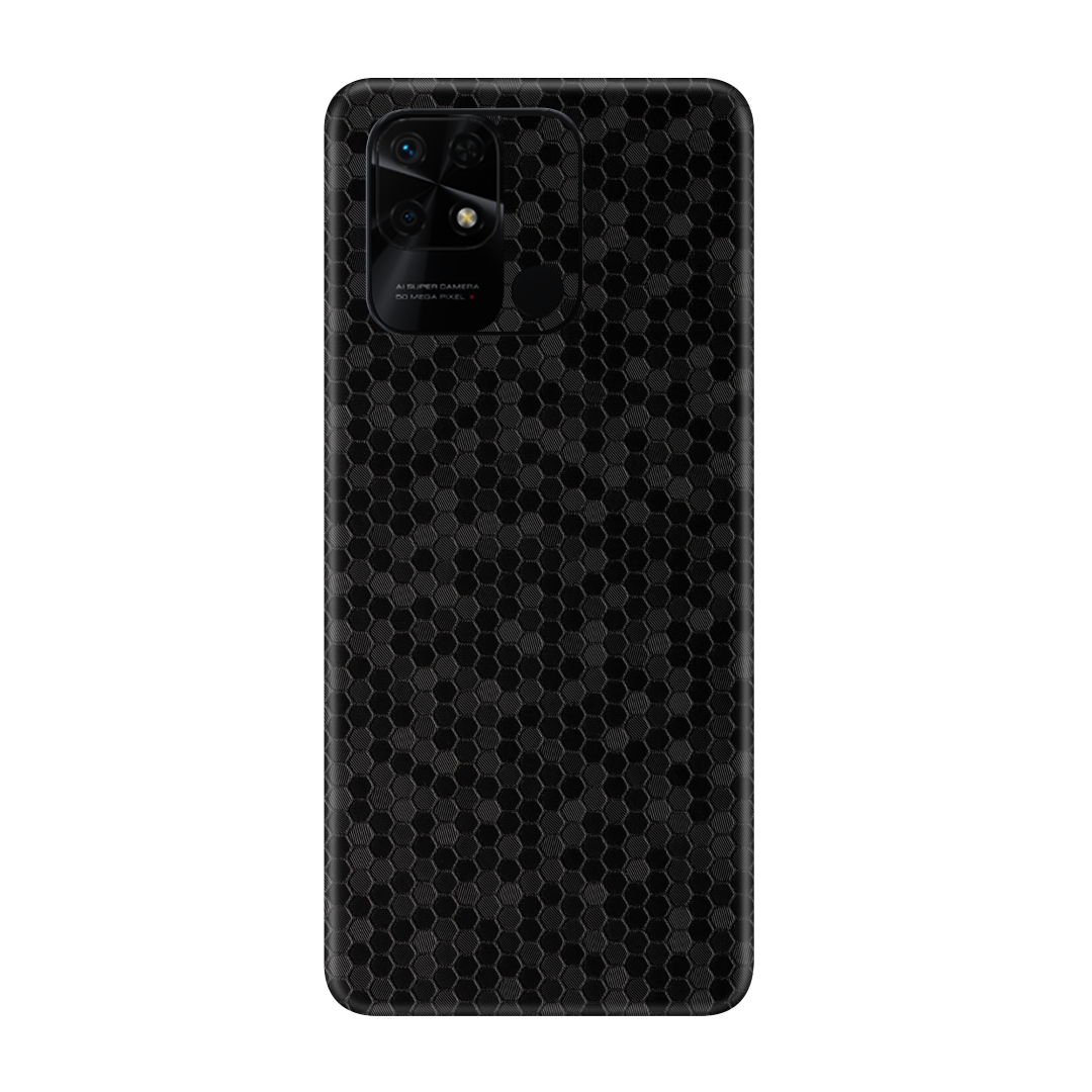 Honeycomb Black Skin for Redmi 10c