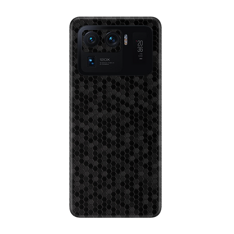 Honeycomb Black Skin for MI 11 Ultra 5G