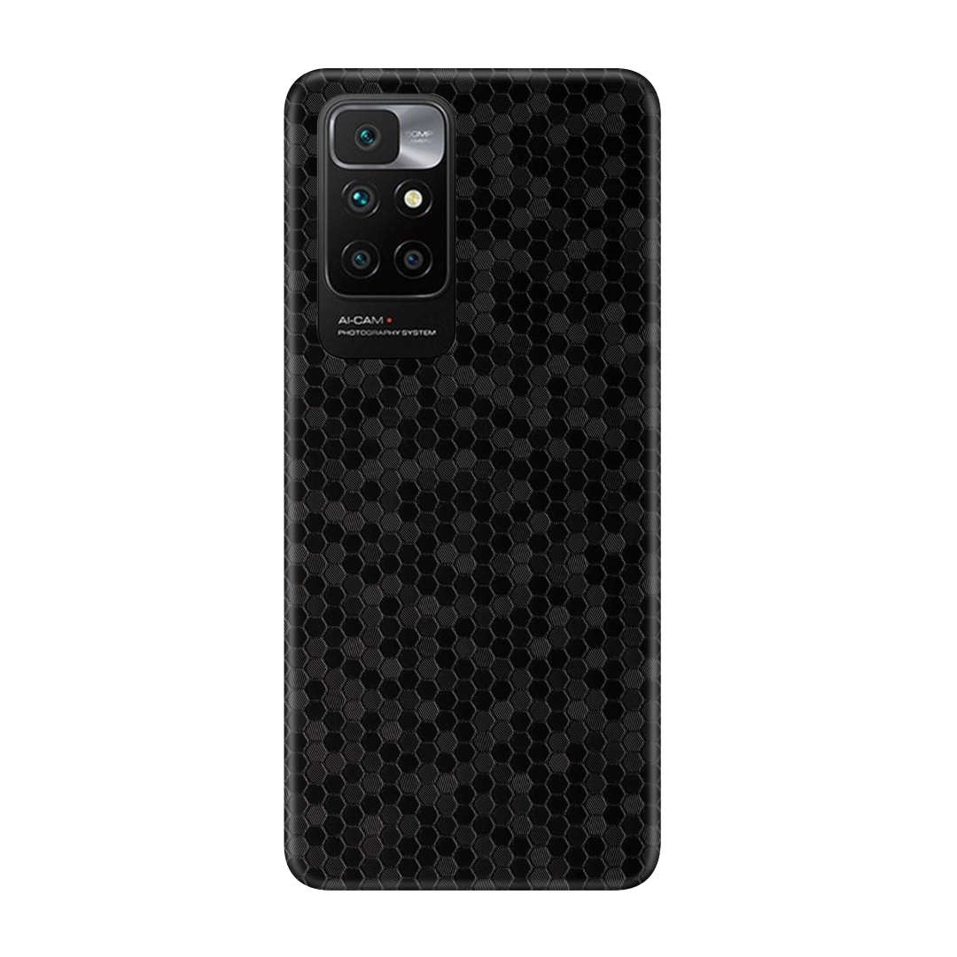 Honeycomb Black Skin for Redmi Note 10