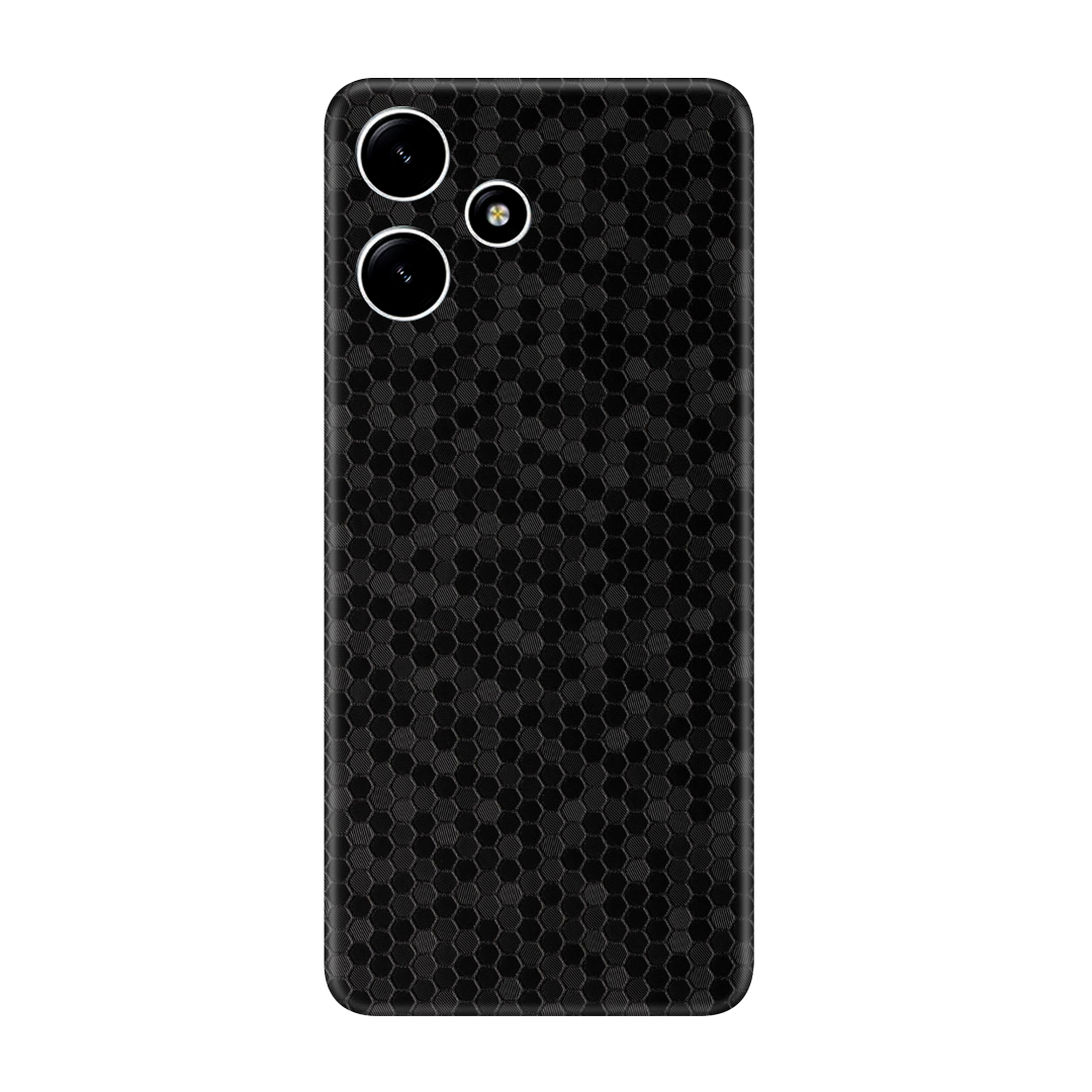 Honeycomb Black Skin for Redmi 12 5G