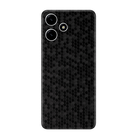 Honeycomb Black Skin for Redmi 12 5G