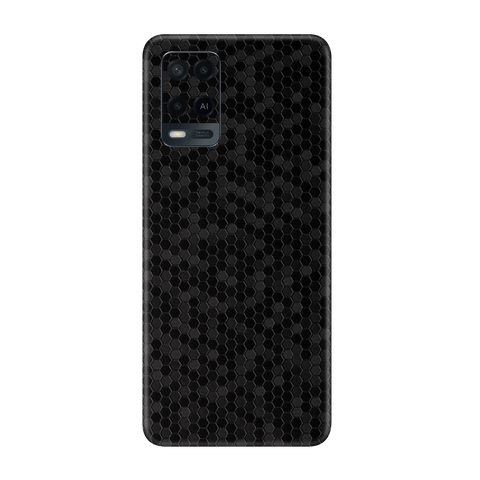 Honeycomb Black Skin for Oppo A54