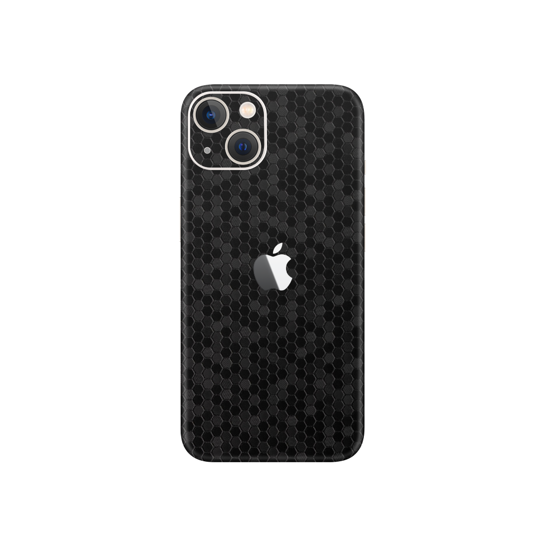 Honeycomb Black Skin for iPhone 13