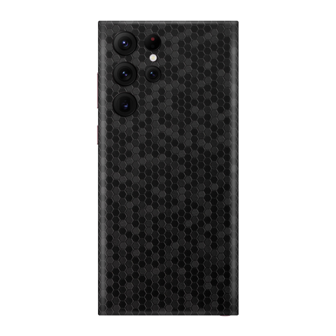 Honeycomb Black Skin for Samsung S22 Ultra