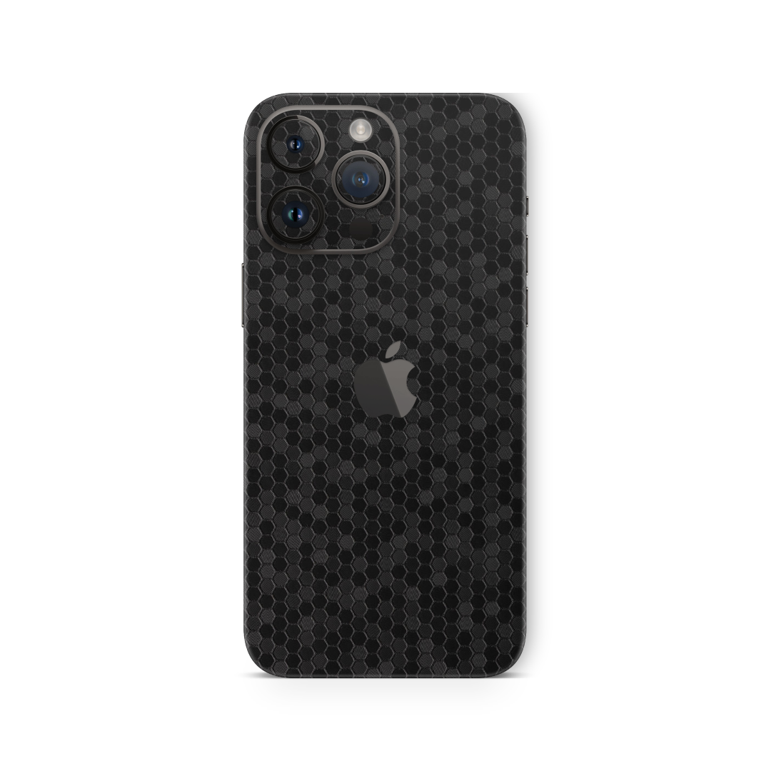 Honeycomb Black Skin for Iphone 15 Pro Max