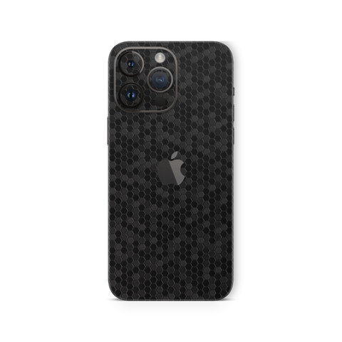 Honeycomb Black Skin for Iphone 15 Pro Max