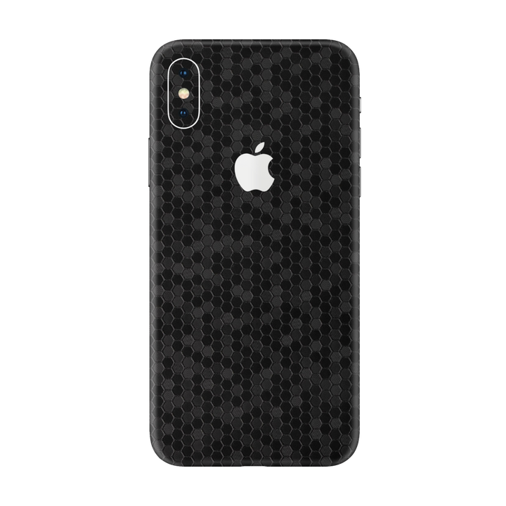 Honeycomb Black Skin for iPhone XS