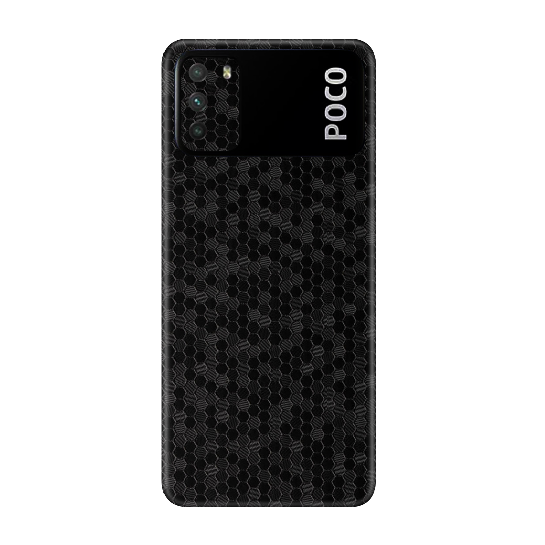 Honeycomb Black Skin for Poco M3