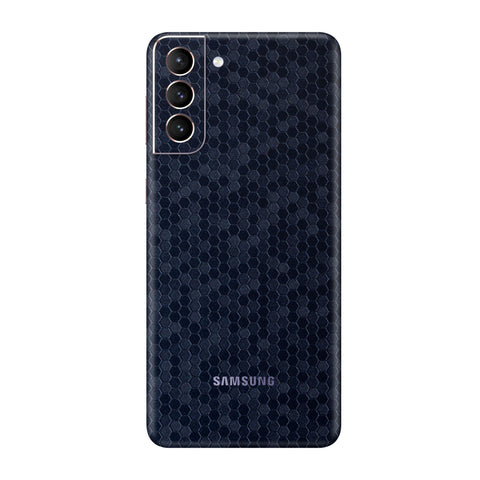 Honeycomb Blue Skin for Samsung S21