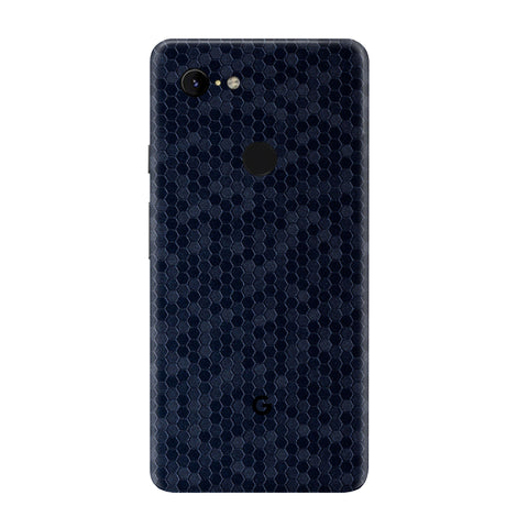 Honeycomb Blue Skin for Google Pixel 3A XL