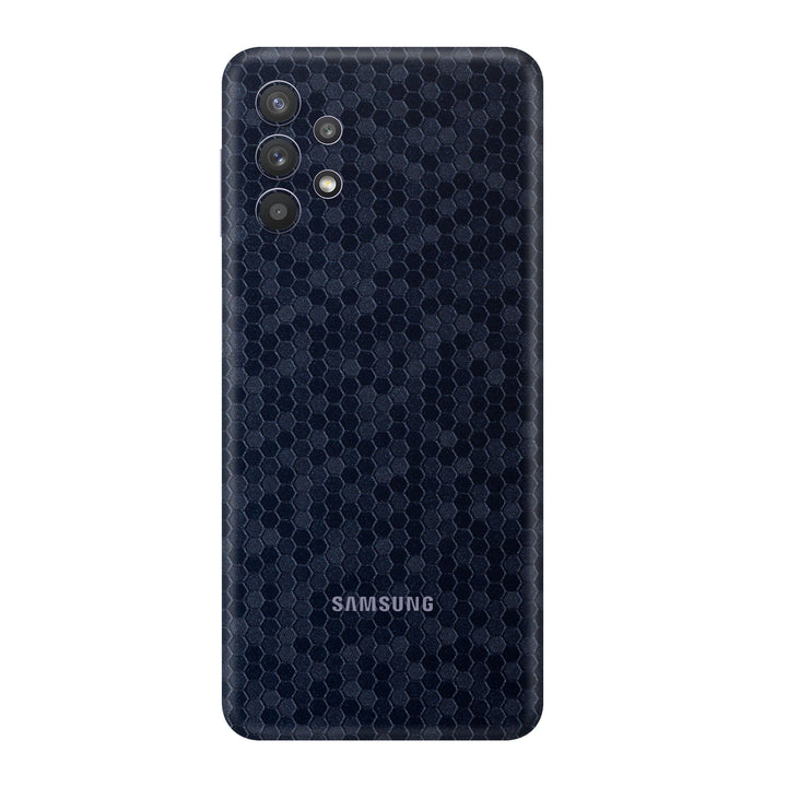 Honeycomb Blue Skin for Samsung A32