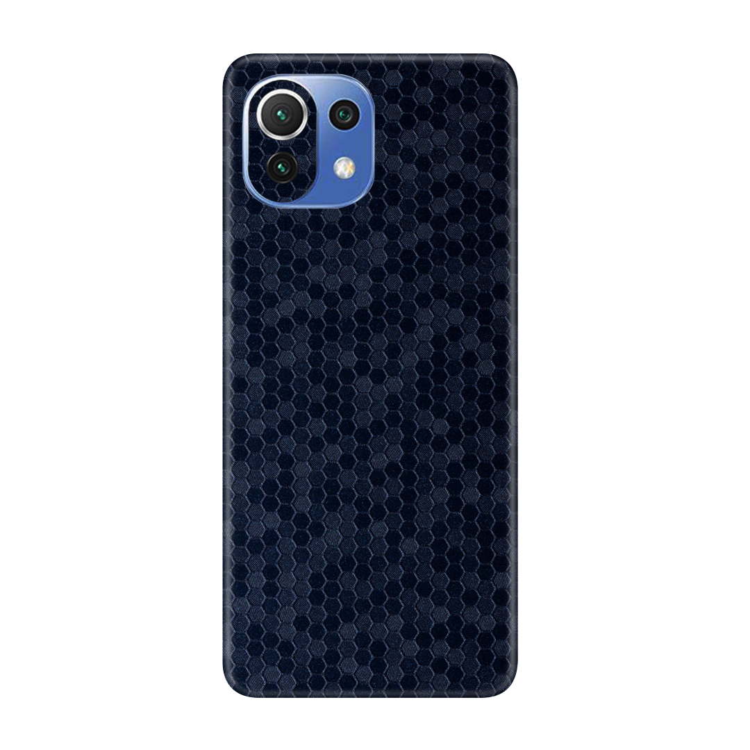 Honeycomb Blue Skin for MI 11 Lite