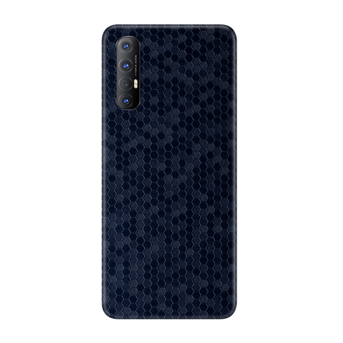 Honeycomb Blue Skin for Oppo Reno 3