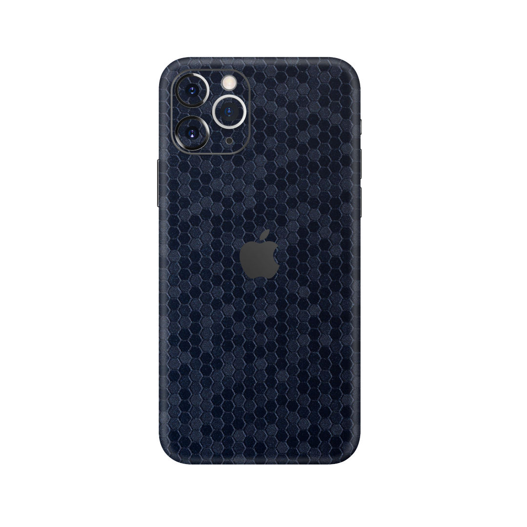 Honeycomb Blue Skin for iPhone 11 Pro