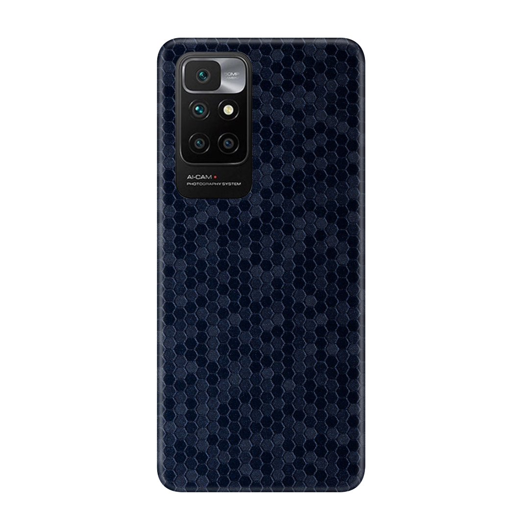 Honeycomb Blue Skin for Redmi Note 10