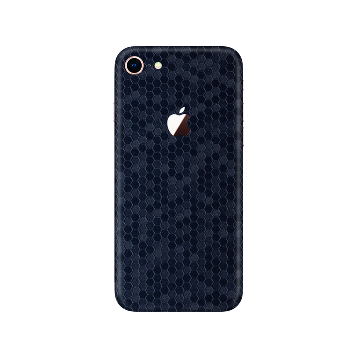 Honeycomb Blue Skin for iPhone SE 2020