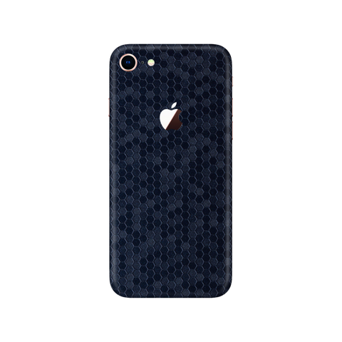 Honeycomb Blue Skin for iPhone SE 2020