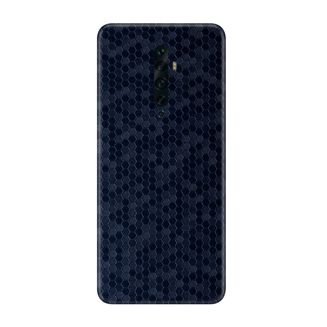 Honeycomb Blue Skin for Oppo Reno 2f