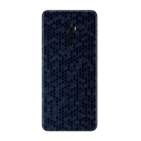 Honeycomb Blue Skin for Oppo Reno 2f