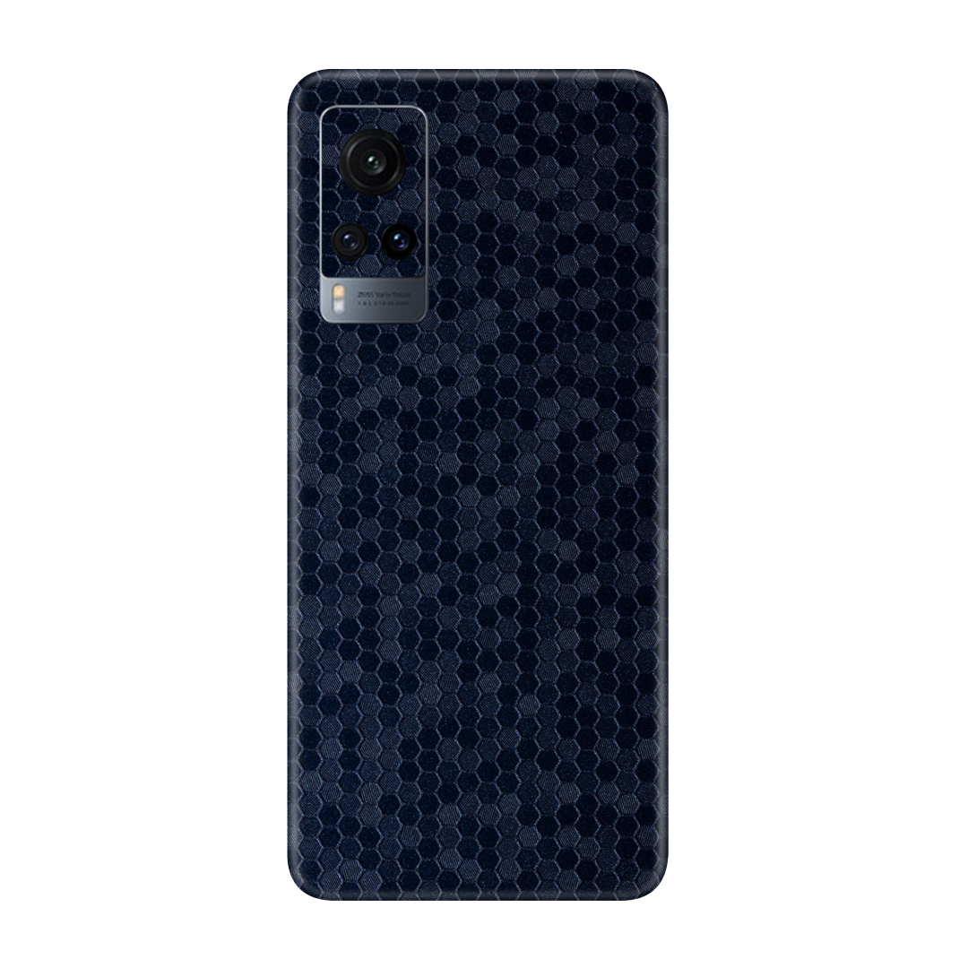 Honeycomb Blue Skin for Vivo X60 Pro