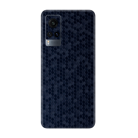 Honeycomb Blue Skin for Vivo X60 Pro