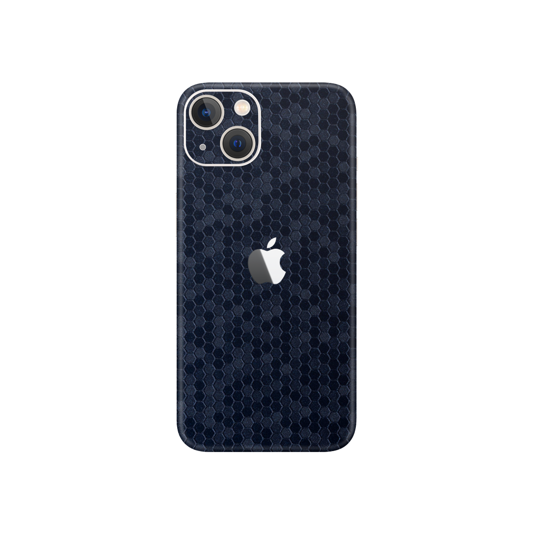 Honeycomb Blue Skin for iPhone 13